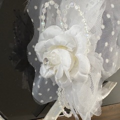 結婚式・発表会　カチューシャ2つの画像