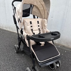 ベビーカー 二人でゴー(1台)【カトージ(KATOJI)】ベビーカー の画像