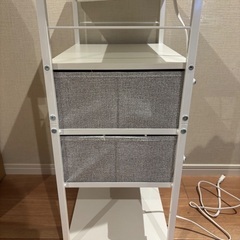 ベッドサイドテーブル　40×30×70の画像