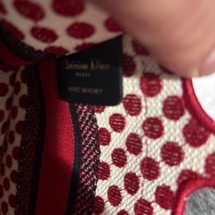 CHRISTIANDIOR ブックトートバッグ　個人断捨離　鑑定済の画像