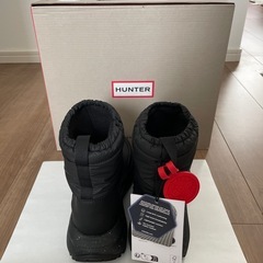 HUNTER 新作 グリップ　スノーブーツ ユニセックス UK4 23cmの画像