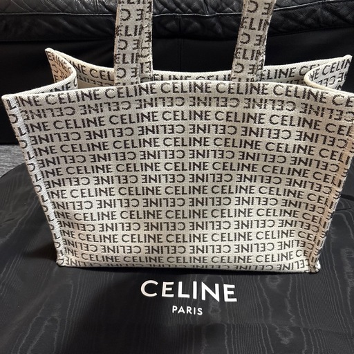 CELINE ラゲージカバタイスロゴテキスタイル　個人断捨離　鑑定済