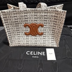 CELINE ラゲージカバタイスロゴテキスタイル　個人断捨離　鑑定済の画像