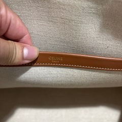 CELINE ラゲージカバタイスロゴテキスタイル　個人断捨離　鑑定済の画像