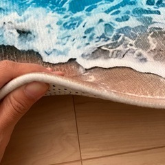 新品未使用　キッチンマット　玄関マット　マット　海　40×60cmの画像
