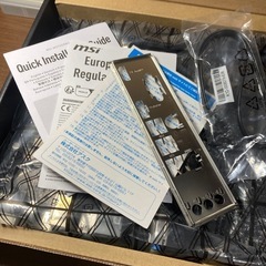 マザーボード　MSI　PRO B760M-G DDR4 ⚠️ジャンク⚠️の画像