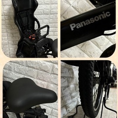 🌸美品🌸室内保管🌈バッテリー最高レベル🌼ブリヂストンビッケ2⚪️子供乗せ電動自転車ダークグレー25の画像