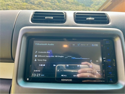 MDV-D707BTW フルセグBluetooth ハイレゾ KENWOODナビ