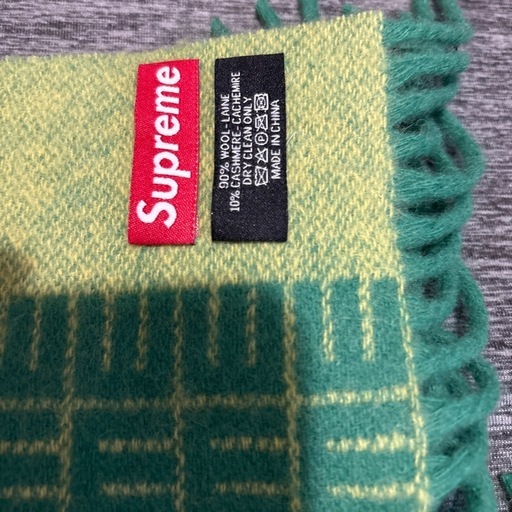 SUPREME 卸売 シュプリームマフラー 個人断捨離 鑑定済