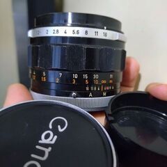 良品　CANON LENS FL 55mm F1.2 分解清掃済の画像