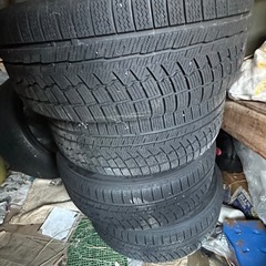 スバル純正ホイール付き　215/45/17　スタッドレスタイヤの画像