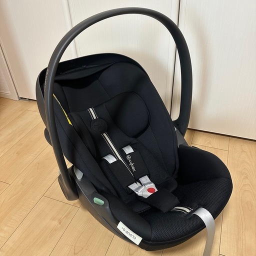 【美品】cybex クラウドG i-Size plus ムーンブラック