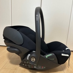 【美品】cybex クラウドG i-Size plus ムーンブラックの画像