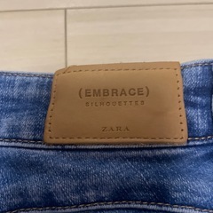 スキニーデニム　ZARAの画像
