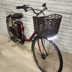 🌸美品🌸室内保管🌈8Ah大容量バッテリー🌸パナソニック　ビビ　🌸電動自転車の画像