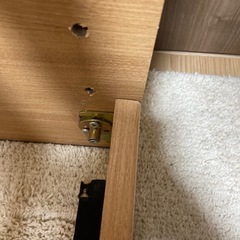 木製シングルベッドフレームのみ差し上げますの画像