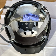 進和化学工業ヘルメット　艶消しブラックの画像