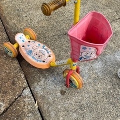 子供　キックボード　アンパンマン　あげます。の画像