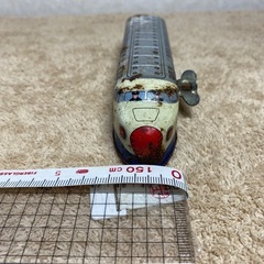 【昭和レトロ玩具】夢の超特急ひかり号　ブリキ　ジャンク品の画像