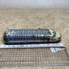 【昭和レトロ玩具】夢の超特急ひかり号　ブリキ　ジャンク品の画像