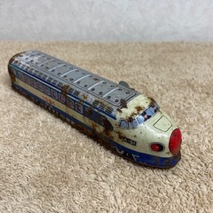 【昭和レトロ玩具】夢の超特急ひかり号　ブリキ　ジャンク品の画像