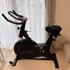FITBOX トレーニングバイク フィットネスバイク エアロバイク スピンバイク 静音 ダイエット器具 組み立て簡単 トレーニングの画像