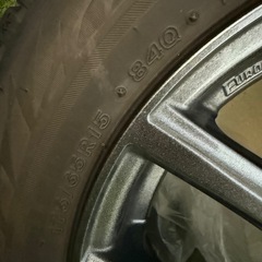 2022年製175/65R15スタッドレスタイヤ　ブリヂストンVRX2
の画像
