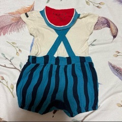 【70サイズ】ベビー服 セット 帽子 スタイ おくるみ サロペット まとめ売りの画像