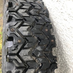 jb23 2本バリ山リヤ用スパイク貴重タイヤの画像