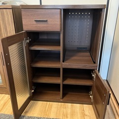 キッチン整理棚の画像