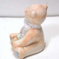  ◆人形 くまの赤ちゃん 中古品 置物 陶器の画像