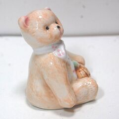  ◆人形 くまの赤ちゃん 中古品 置物 陶器の画像