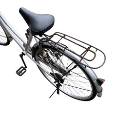 26インチ ママチャリ 自転車 シティサイクル K10029の画像