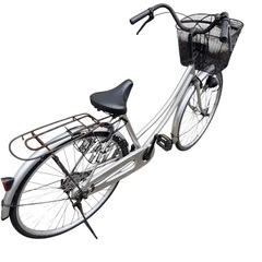 26インチ ママチャリ 自転車 シティサイクル K10029の画像