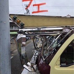 軽トラサイズミラーステーの画像