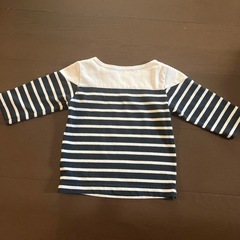 ボーダーカットソー　95cmの画像