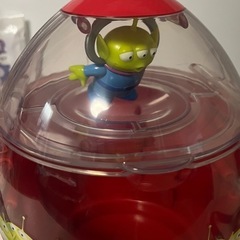 【美品】ディズニー　リトルグリーメン　ポップコーンバケットの画像