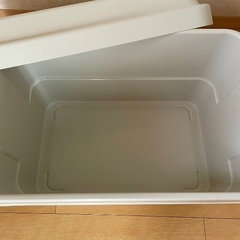 無印良品 ポリプロピレン頑丈収納ボックス・大の画像