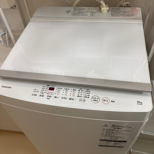 東芝　洗濯機　10kg