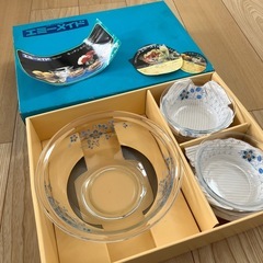 レトロガラスボウルの画像