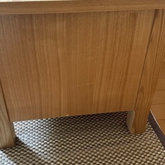 MUJI 無印良品 タモ材   テレビ台の画像