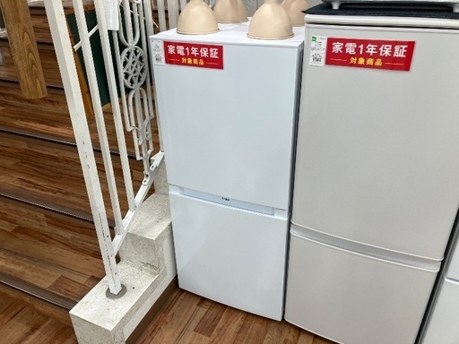 Haier 2ドア冷蔵庫 JR-NF121C 2024年製