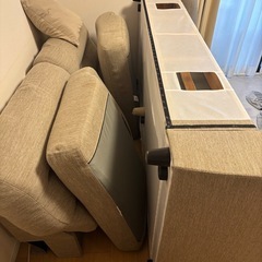 ニトリ 三人がけそふソファの画像