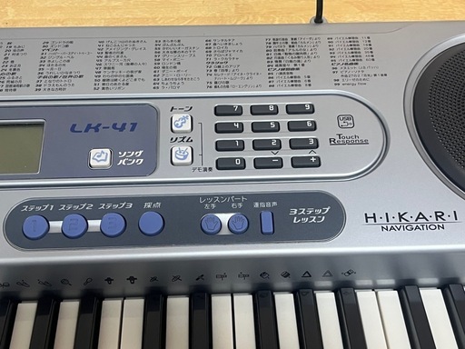 美品】CASIO LK41 電子ピアノ　キーボード