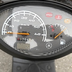 自賠責付き ヤマハ ジョグ JOG SA36 調子良好 原付き スクーター 距離少 9700km 配達可能 の画像