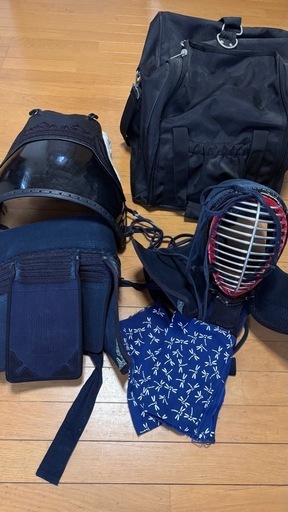 【中高生向け】剣道防具一式　すぐに使えるセット！