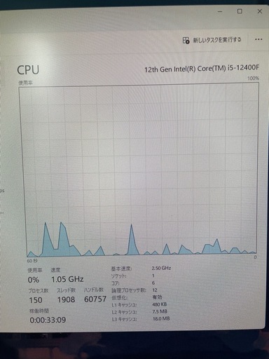 ゲーミングPC i5 12400f RTX3060ti 