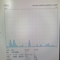 ゲーミングPC i5 12400f RTX3060ti の画像