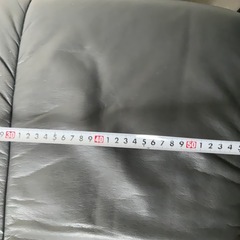 リアルレザーコンパクトソファーの画像