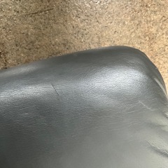 リアルレザーコンパクトソファーの画像
